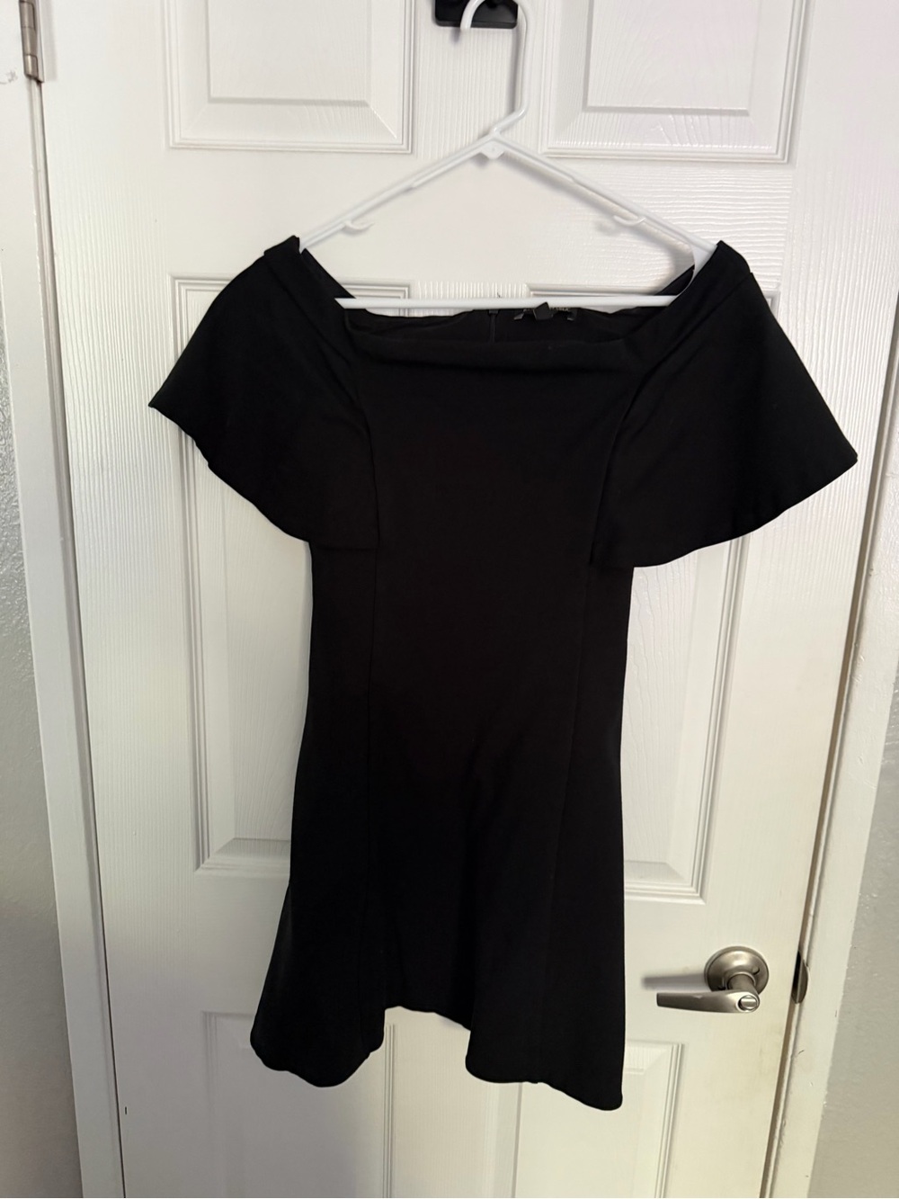 Banana Republic Black Off-Shoulder Dress